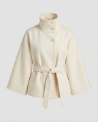 Elegant Wrap Jacket Women