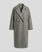 Oversized Wool Coat Women Elegant