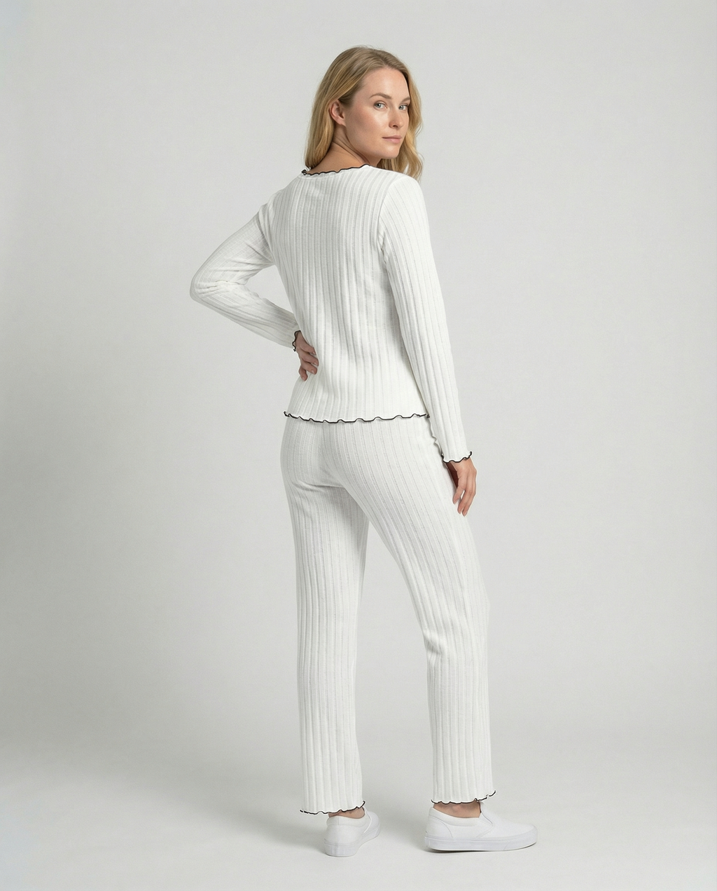 Women's Pajama Set Ruffles