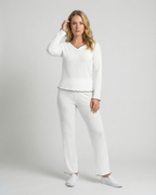Women's Pajama Set Ruffles