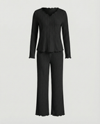 Women's Pajama Set Ruffles