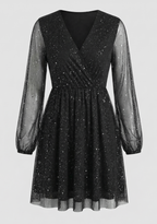 Shimmering Cocktail Dress Women