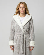 Cozy Fleece Bathrobe Women