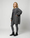 Oversized Knit Coat Women