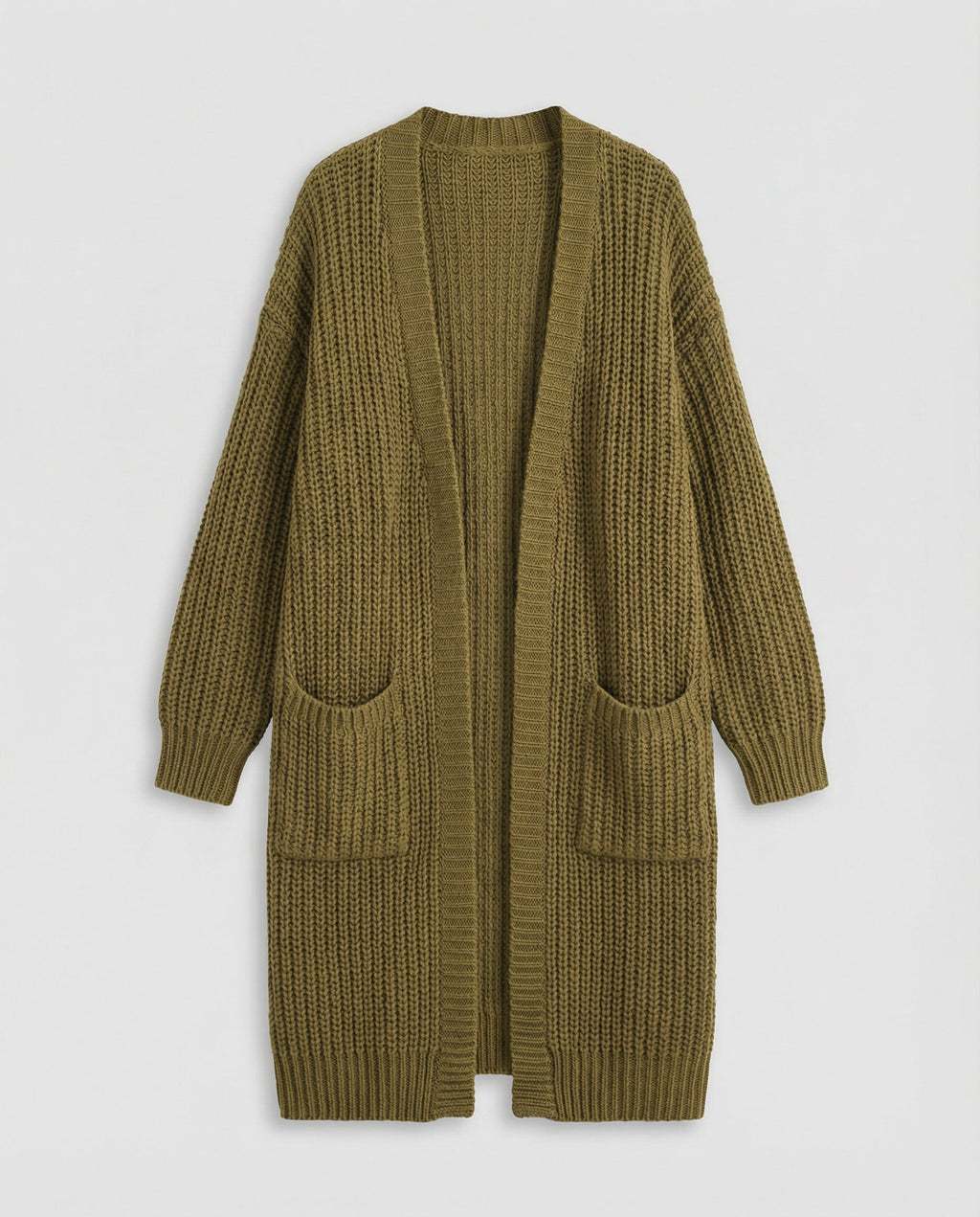Oversized Knit Coat Women