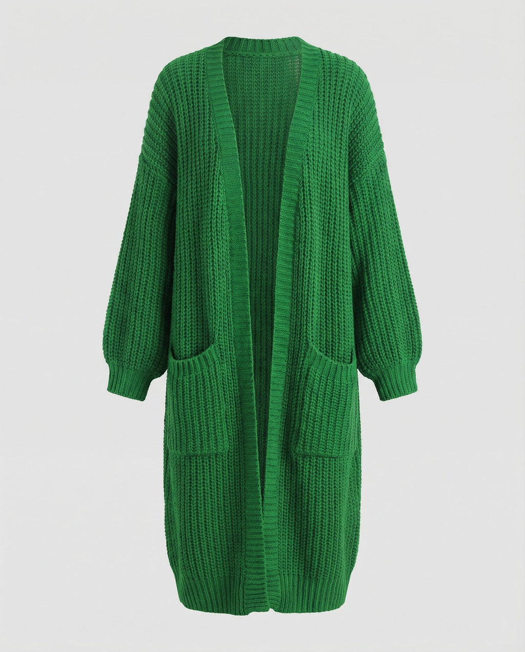 Oversized Knit Coat Women