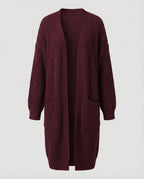 Oversized Knit Coat Women