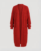 Oversized Knit Coat Women