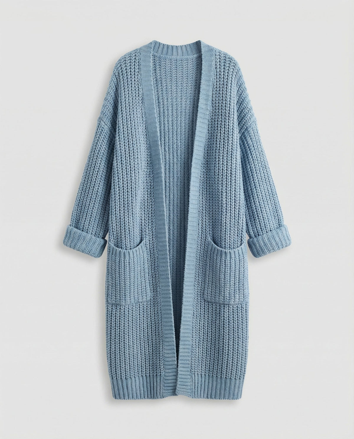 Oversized Knit Coat Women