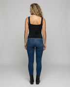 Figure-hugging women's top