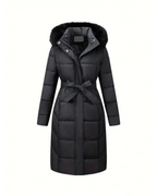 Women's winter jacket with hood