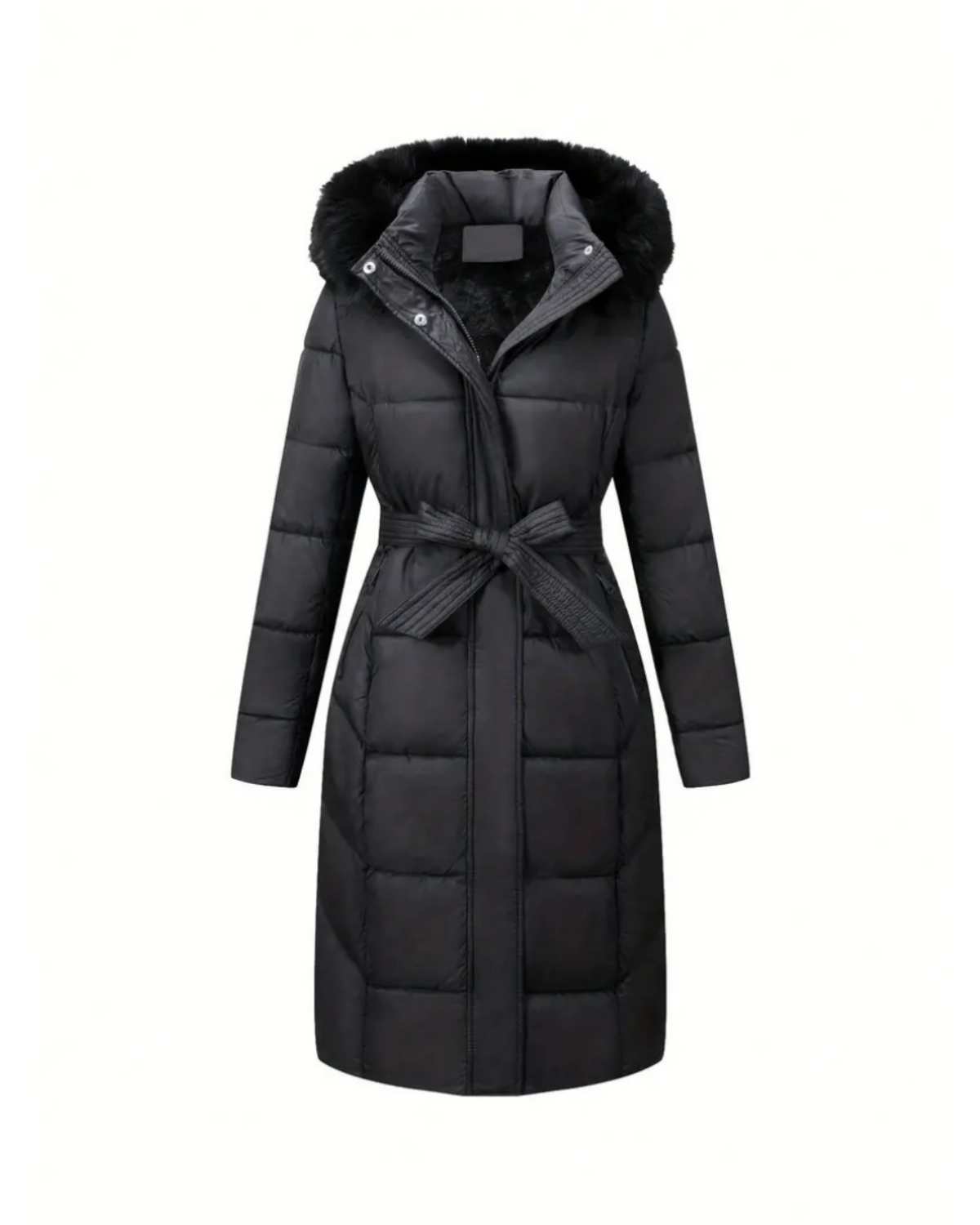 Women's winter jacket with hood