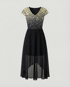 Elegant Chiffon Party Dress Women