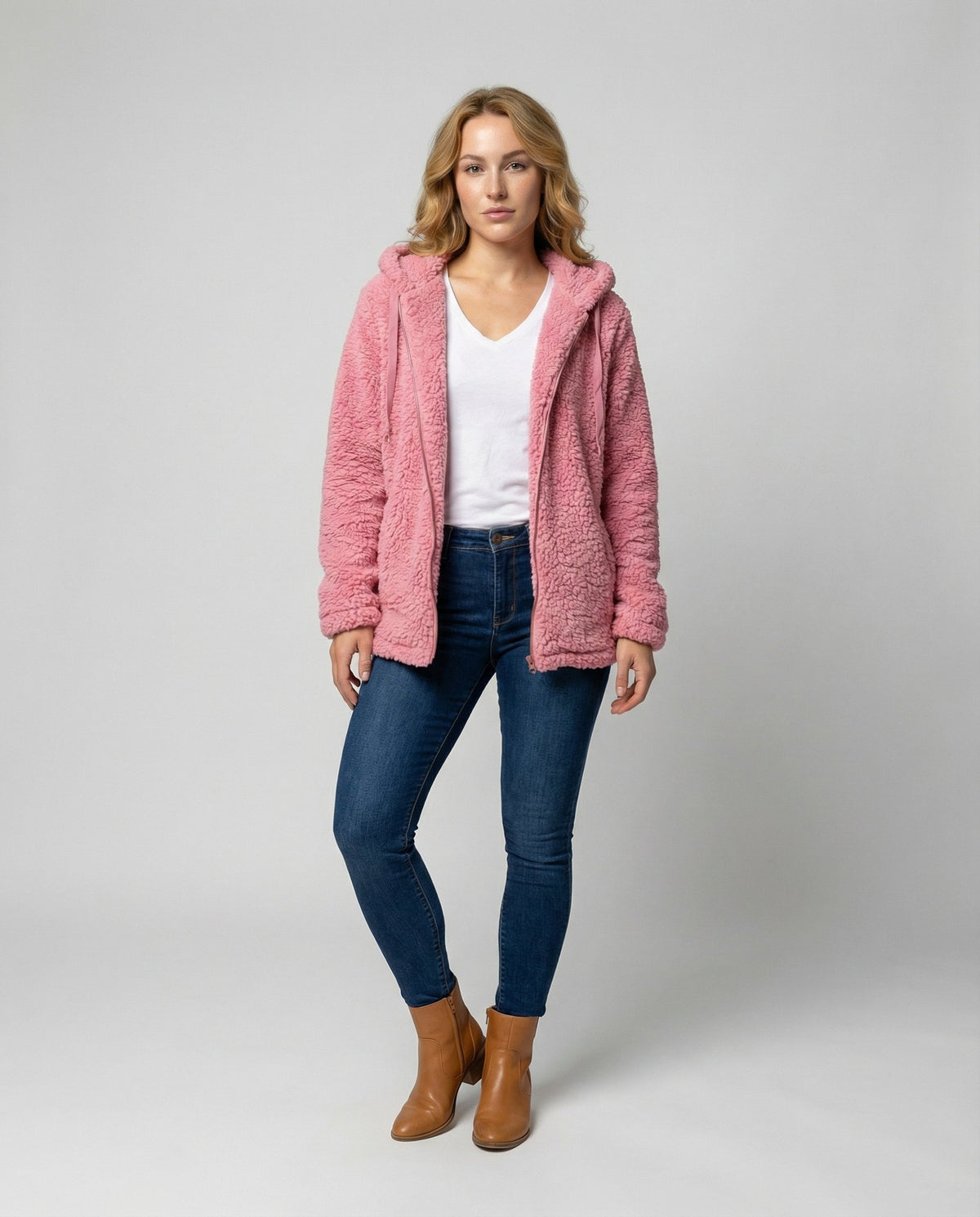 Teddy Fleece Jacket Women