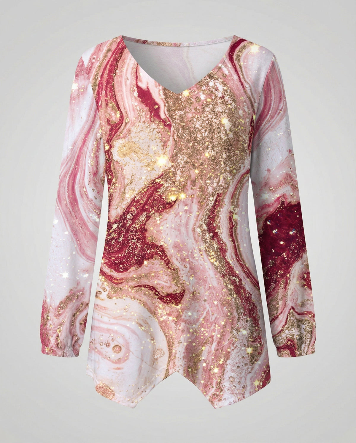 Elegant Women's V-Neck Top