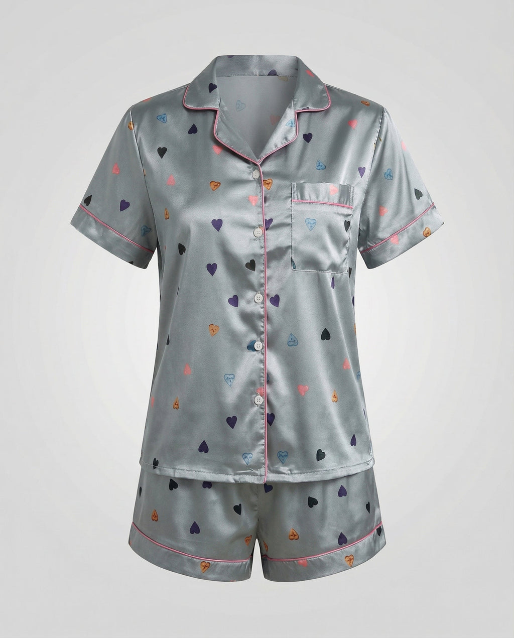 Satin Comfort Pajama Set Women