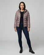 Ultra-light women's down jacket