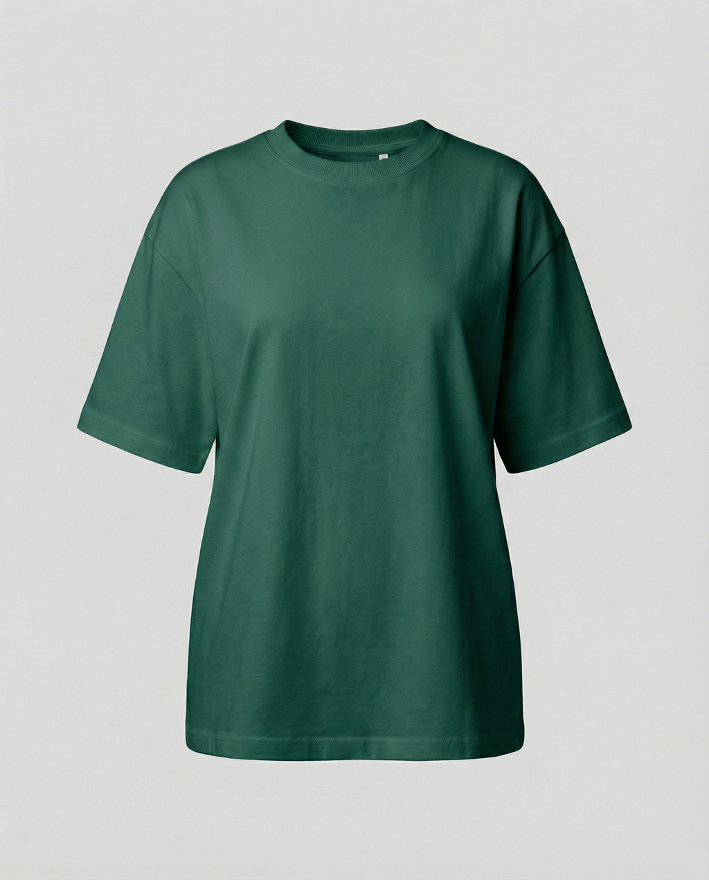 Oversized women's cotton T-shirt