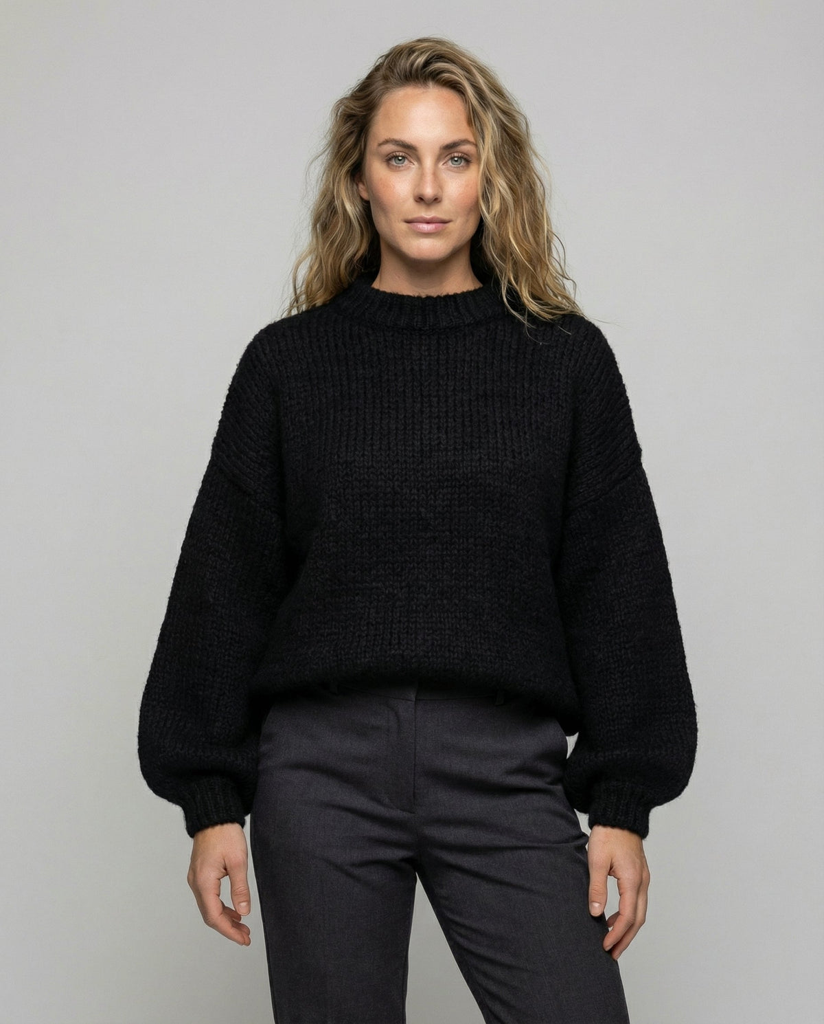 Fluffy Oversized Sweater Women