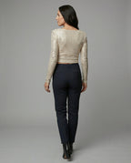 Glamorous women's cropped top