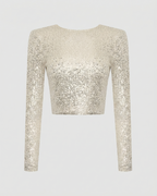 Glamorous women's cropped top