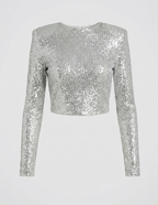 Glamorous women's cropped top