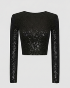 Glamorous women's cropped top