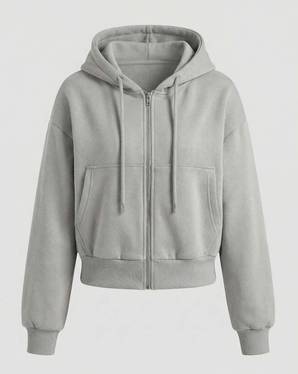Oversize Sweatshirt Zipper