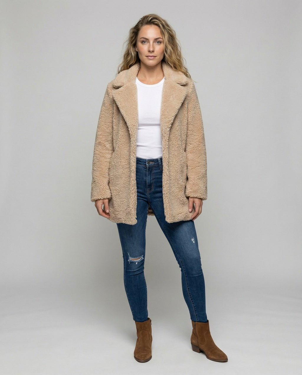 Warmer Fleece Coat Women