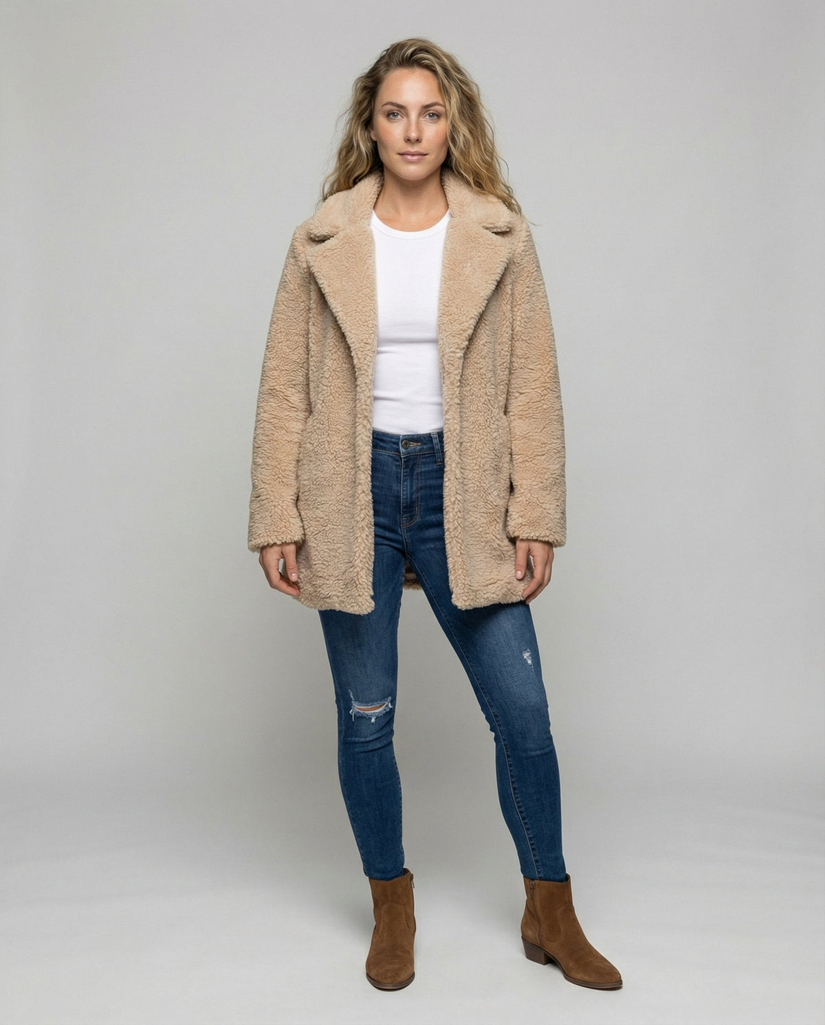 Warmer Fleece Coat Women
