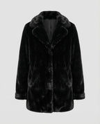 Faux Fur Winter Jacket Women