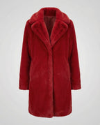 Faux Fur Winter Jacket Women