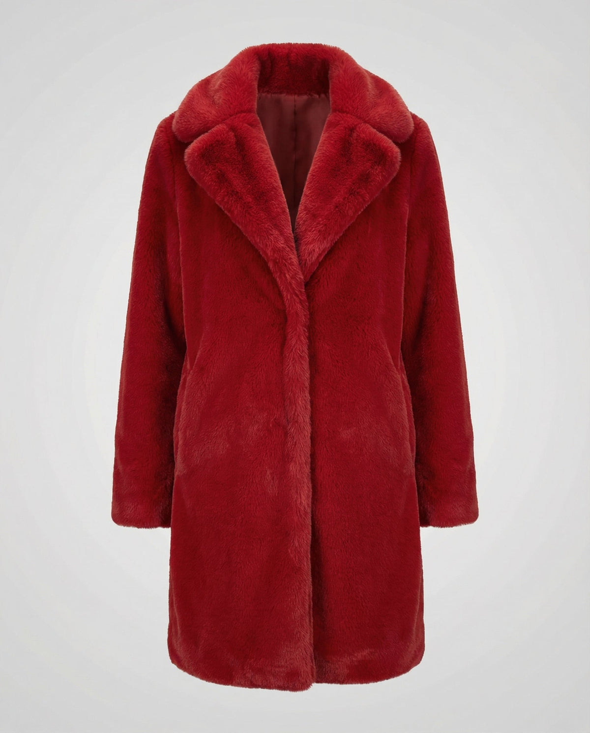 Faux Fur Winter Jacket Women