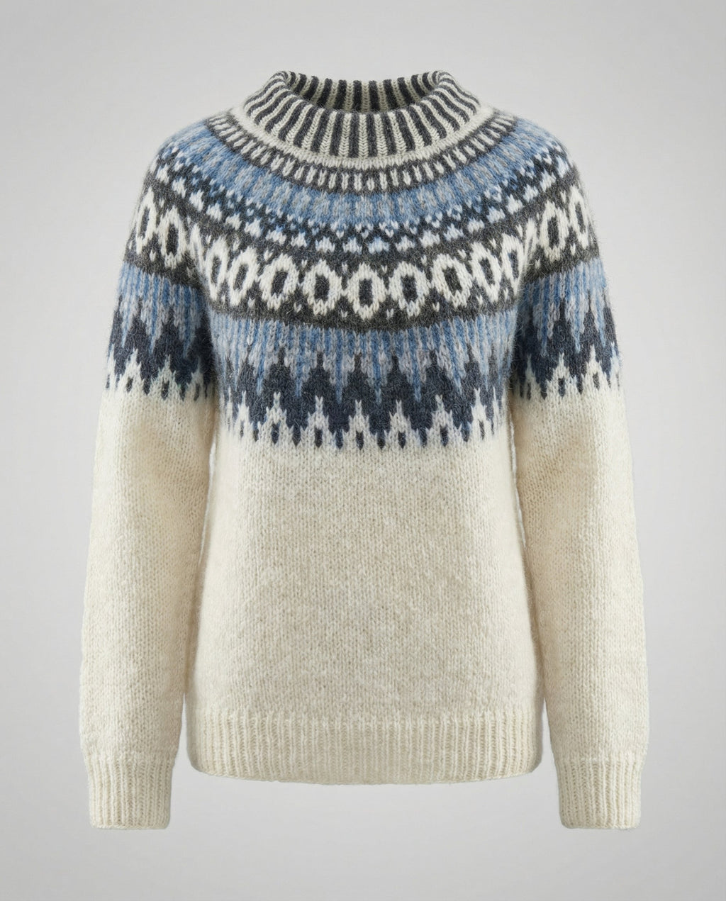Nordic Knit Sweater Women