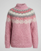 Nordic Knit Sweater Women
