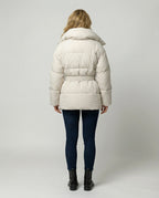 Fitted women's winter jacket
