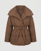 Fitted women's winter jacket