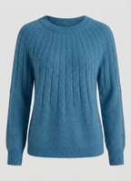 Fluffy women's knit sweater