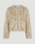 Faux Fur Short Coat Women